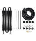 Mtsooning Transmission Oil Cooler Kit, Universal 5/16" Tube And 4-PASS New. Price: $25.23.