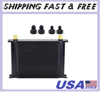 30 Row Oil Cooler, 10AN Stacked Plate Transmission Engine Universal New. Price: $196.99.