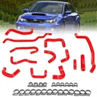 Hps Red Silicone Ancillary Coolant Hose Kit For 08-14 Subaru Wrx 2.5L Turbo Mt New. Price: $141.00.
