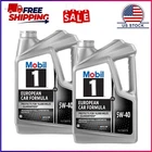 (2 Pack) Mobil 1 Fs European Car Formula Full Synthetic Motor Oil 5W-40, Quart New. Price: $53.14.