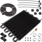 8 Rows Transmission Oil Cooler,universal Pass Aluminum Remote 5/16" New. Price: $52.65.