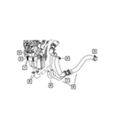 55111286AD Mopar Oil Cooler Hose For Dodge Charger 2015-2019 New. Price: $46.68.