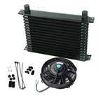 7" Fan + 15 Row Fit For Universal Aluminum Engine Transmission Oil Cooler Kit New. Price: $64.89.