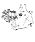 Genuine Mopar Engine Oil Cooler Fitting 4892419AA New. Price: $18.61.