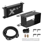 Universal Transmission Oil Cooler 19 Row 10AN W/ Thermostatic Filter Adapter Kit New. Price: $130.88.