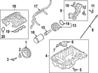 Genuine Ford Oil Cooler L1MZ-6A642-B New. Price: $106.75.
