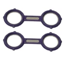 Set Of 2 Engine Oil Cooler Seal Victor Reinz 703743610 For Mercedes-benz New. Price: $31.78.