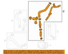 Gm Oem 19-21 XT4 Cooling Oil Cooler-outlet Pipe 55504787 New. Price: $44.24.