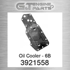 3921558 Oil Cooler - 6B Fits Cummins (new Aftermarket). Price: $104.40.