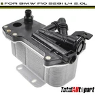 Transmission Oil Cooler Heat Exchanger With Thermostat For Bmw F10 528I 12-16 New. Price: $50.99.