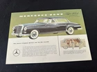1960-1962 Mercedes Automatic Sales Sheet W186 Type 300D Adenauer Brochure Used. Price: $49.98.
