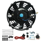 7" Electric Radiator Cooling Slim Pull Fan W/ Thermostat Control Wire Relay Kit New. Price: $40.77.