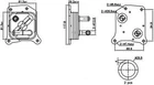 Nissens North America Inc. 91438 Engine Oil Cooler New. Price: $103.99.