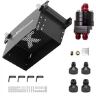 Transmission Oil Cooler Kit 19-ROW Aluminum Black Universal Application New. Price: $119.02.