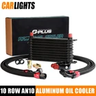 Universal Engine Transmission Oil Cooler + Rows AN10 Filter Adapter Hose Kit New. Price: $84.48.
