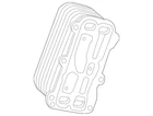 Genuine Mercedes-benz Oil Cooler 133-188-00-01 New. Price: $199.26.