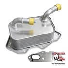 06E117021G 06E117070D Engine Oil Cooler With Gasket Kit Compatible Audi New. Price: $47.46.