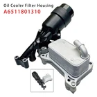 Engines Oil Cooler Filter Housing + A6511801310 For Mercedes-benz OM651 New. Price: $183.75.