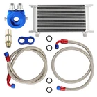 19 Row Aluminum Oil Cooler AN10 Universal Fit W/ Filter Adapter New. Price: $109.44.