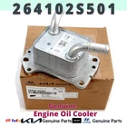Genuine Engine Oil Cooler 264102S501 For Hyundai Santa Fe Kia Sorento New. Price: $87.48.