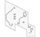 Genuine Ford Inlet Tube F2GZ-7R081-P New. Price: $52.19.