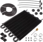 8 Rows Transmission Oil Cooler,universal Pass Aluminum Remote 5/16" New. Price: $47.97.