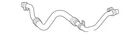 Genuine Mercedes-benz Oil Cooler Line 222-501-34-00 New. Price: $156.00.