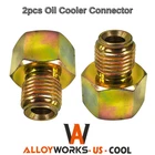 2PCS Transmission Oil Cooler Connect 1/2-20UNF 5/8-18UNF Female Alloyworks New. Price: $10.99.