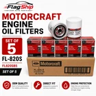 Motorcraft Engine Oil Filters Set Of Oem Bulk Pack FL820SB5 Ford New. Price: $38.80.