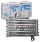Tyc Automatic Transmission Oil Cooler For 2010-2017 Mitsubishi Lancer Qw New. Price: $99.74.