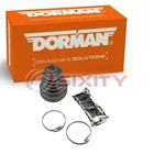 Dorman Front Outer Cv Joint Boot Kit For 1985-1989 Isuzu I-mark Driveline Ul New. Price: $32.31.