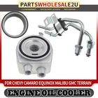 Engine Oil Cooler W/ Pipe For Chevrolet Malibu Buick Envision Cadillac Ats 2.0L New. Price: $35.24.