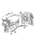 Genuine Mopar Oil Cooler Tube 52079783AB New. Price: $124.25.
