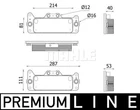 Mahle Premium Line Hgv Oil Cooler Oem Quality CLC222000P Us New. Price: $256.93.