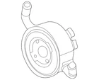 Genuine Nissan Oil Cooler 21305-6LB0A New. Price: $403.90.