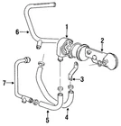 Genuine Volvo Hose 9161384 New. Price: $69.15.