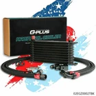 10 Row Engine Aluminum Oil Cooler Kit Fit For LS1 LS2 LS3 Sandwich Plate Black New. Price: $113.15.