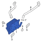 Ford F-250 Super Duty 2020-2026 LC3Z6A642C Engine Oil Cooler New. Price: $193.08.