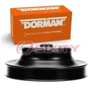 Dorman Engine Harmonic Balancer Pulley For 2000-2001 Workhorse Fastrack Kw New. Price: $51.61.