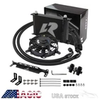 AN10 25 Row Oil Cooler Kit For Bmw E82 135I E36 E46 M3 E90 E92 E93 335I+7'' Fan New. Price: $146.64.